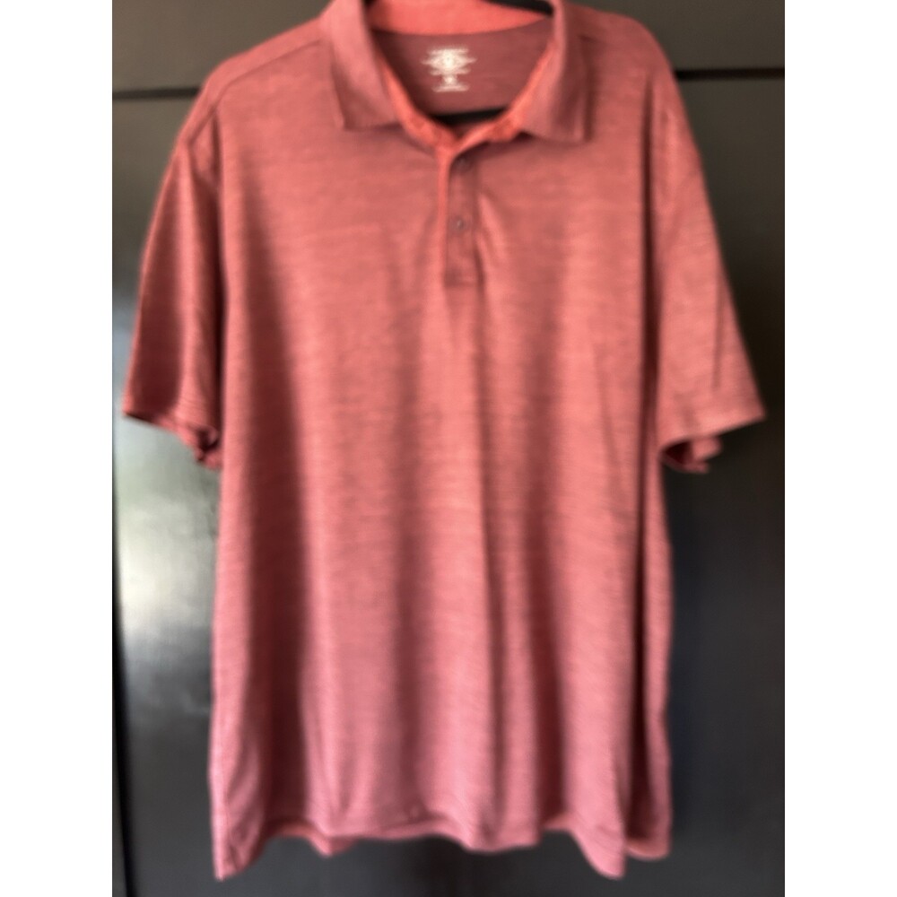 C H Bass men’s polo size extra large burgundy color